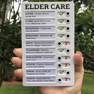 ️ Memo plastic board (My Chores,Elder Care,RV Checklist)