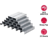 Deli Staples/Refill Staples-Staples 24/6 Anti-rust pointed tip for maximum results E0012N