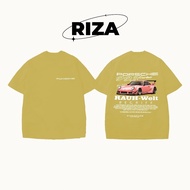 2025 new t shirtRWB PORSCHE 993 Turbo T-shirt Men's Tops Cotton Sports Car Print Short Sleeve Unisex