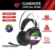 GAMENOTE H2026d RGB Light Gaming Headphone (3.5MM+USB)