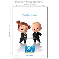 BOSS BABY Movie Poster: FAMILY BUSINESS - original Indonesian one sheet, size 68 x 100 cm