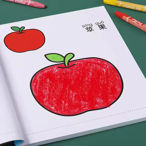 Baby Princess Coloring Book for Kids Girls Primary School Students' Graffiti Drawing Book for 2-6 Ye