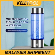 KELETOOL hishin hydrogen water bottle cap hydrogen machine 420ml Hydrogen Generator Water filter Alk