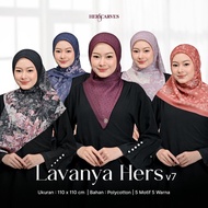 HERS SCARVES V7 PREMIUM SQUARE HIJAB MOTIF (MOTIF 2)