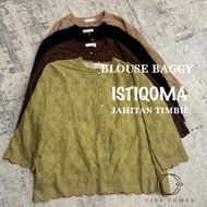 BLOUSE BAGGY JAHITAN BERSULAM ISTIQOMA CICI COMEL