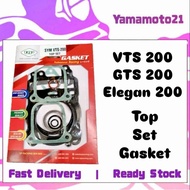 SYM VTS200 GTS200 Elegan200 VTS GTS Elegan 200 Top Set Gasket Block Blok Head Gasket Oring O Ring En