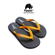 Sandal Fipper Wide Original for Man/Woman - Grey(Dark)/Black/Mustard