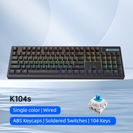[ส่งจากไทย]Thunderobot K104s Mechanical Keyboard คีย์บอร์ดเกมมิ่งแบบมีสาย 104 คีย์ แบบ Mechanical พร