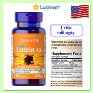 Viên uống bổ mắt Lutein & Zeaxanthin [Hàng Mỹ]