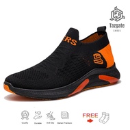 Cool BNS Frieza Men's BNS Frieza Casual Slip on Slop Sneaker Shoes, gray black blue