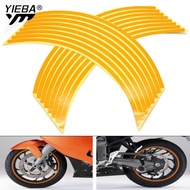 Motorcycle Bike Accessories Wheel Sticker Tape 17 18inch For YAMAHA FZ8 FZ6R FZ6 FZ1 FAZER FZ09/MT09