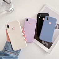 Casing Vivo Y85 Y85A Y91 Y95 Y93 Case Shockproof Liquid Silicon Phone Back Cover