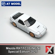 AT Model Sub Brand by TopArt 1:64 Mazda RX7 FC3S INFINI Special Edition TMCS 2025 Pop Up Headlight R