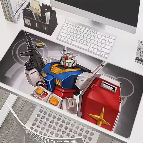 90x40cm Mouse Pad Mechanical Warrior RX-78-2 G-gundam Large Game Keyboard Pad Rubber Desk Mouse Mat 