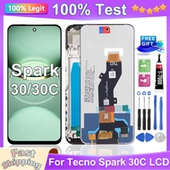 For Tecno Spark 30 4G / 30C 4G 5G LCD Display KL6 kl5 kl5n KL8H Touch Screen Digitizer Assembly Repl