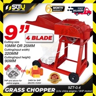 【PRE-ORDER】9ZT-0.4 9" Grass Chopper / Mesin Pencacah Rumput c/w China Engine (7HP and Above) / Elect