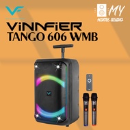 Vinnfier Tango 606 WMB with Portable and Powerful Karaoke Speaker