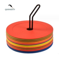10Pcs Soccer Flat Cones Marker Disc  Marker Disc Basketball Sports Speed Agility Training Markers,Po