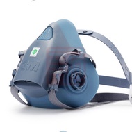 Half Mask Mask Gas Protection Half Medium qx Face Type Dust Prevention 3m7502 Silicone L20V