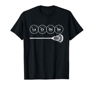 Lacrosse Periodic Table of Elements Chemistry Gift T-Shirt