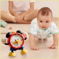 Electric Clock For Kids Cartoon Musical Clock Toy Educational Clock Figure Toy Interactive Kids Craw