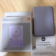 小米 Xiaomi 磁吸超薄行動電源 5000mAh 紫色 全新一樣