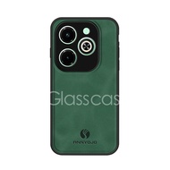 Vỏ cho Infinix Hot 40i 4 gam hot40i hot40 40 I 2023 vỏ điện thoại da bề mặt lì viền nhựa TPU mềm Bộ