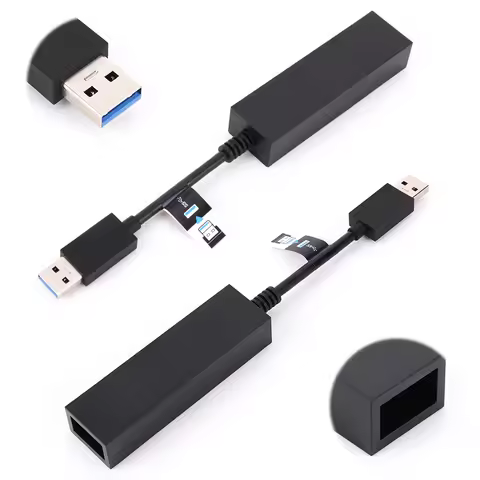 For Playstation 4 Camera Adapter for PS5 Console Mini Camera Adapter Mini Camera Connector for PS5 P