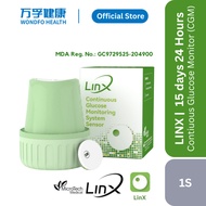 LinX CGM Continuous Glucose Monitoring 15 Days 24 Hours Every 1 minute Real Time Blood Glucose Test
