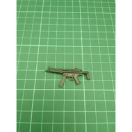 Toy model weapon 1/12 scale MP5A5 gun suitable for 6 inch figure