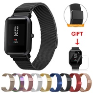 Milanese  Loop Stainless Steel Strap for Xiaomi Huami Amazfit Bip U pro Lite GTS Pop