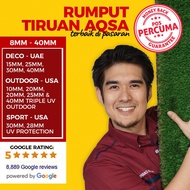 Aqsa Grass Deco Artificial Grass Carpet Fake Grass Karpet Rumput Tiruan Synthethic Turf Murah Free P