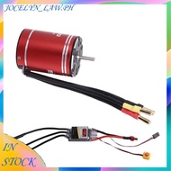 [5GPH]3650 4600KV High-Speed Brushless Motor and 75A Brushless ESC for        Scx10 D90