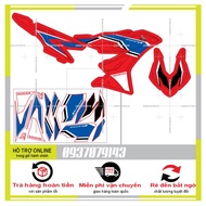 WINNER X HRC REMOVABLE STICKER RED CAR STICKER - COLLECTION DECAL