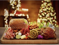 [X’Mas 2022] Christmas dinner party set for Family &amp; Friends (10-15 pax) | Turkey Ham, German Pork Knuckle, Sausages, Honey Baked Ham, Cooler Bag | Christmas Lunch/Dinner | Chilled Christmas Food【圣诞节套餐】