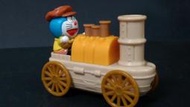 D-12 現狀品 ：  STEAM TRAIN   DORAEMON  哆啦A夢 小叮噹 發光蒸汽火車 　天富玩具店