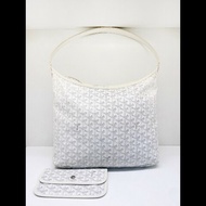 Goyard 白色滿印老花Hobo 肩背包