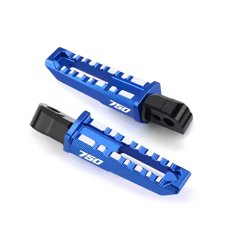 Motorcycle Accessories CNC Aluminum Footpegs Footrest Passenger Pedal For GSX-S750 GSX-S950 GSX S750