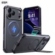 ESR เคสแม่เหล็กไซเบอร์ที่แข็งแกร่ง (การควบคุมกล้องขาตั้งแบบซ่อน)สามารถใส่ได้กับ iPhone 17 /iPhone 17