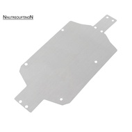 For  1/14 14301 14302 14303 RC Car Stainless Steel Base Chassis Armorupgrade Parts Accessories