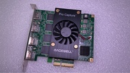 95% New Magewell Pro Capture HDMI 4路 擷取卡 支援4CH HDMI輸入 採集卡 轉播系統
