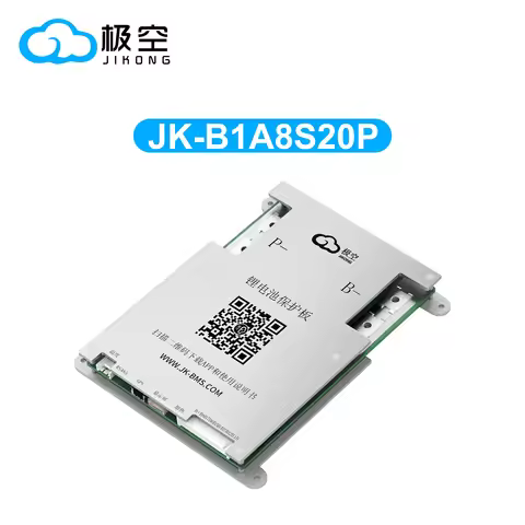 JIKONG BMS B1A8S20P Smart BMS 4S 5S 6S 7S 8S 12V 24V Battery 200Ah With 1A Actice Blance LifePO4 LTO