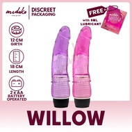 Midoko Vibrating Crystal Thick Realistic Dildo Sex Toys For Women