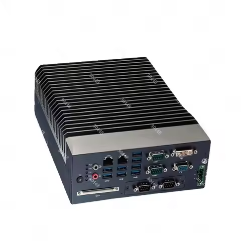 MIC-7700/V2/V3 Fanless Industrial PC Embedded Computer Core i7/i5/i3 Support PCI/PCIe Expansion Slot