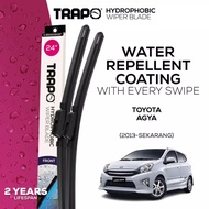 Toyota Agya Car Wiper (2013 - Now) - Trapo hydrophobic Wiper Blade