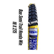 Ban Luar Trail honda Win 1set Depan TR 18 275 Belakang IRC 17 300 Honda Win100 1set Baru Bagus