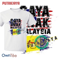 Saya Anak Malaysia Asal Jersey Mens Top T-shirt - PUTRAJAYA - Short Sleeve & Long Sleeve Available