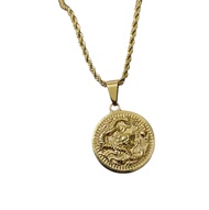 10k Gold Religious Necklace