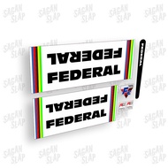 FEDERAL mtb road bike decal frame Sticker