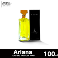 น้ำหอมอารีน่า  Now Ariana Eau de parfum หอมคลาสสิคแนวอบอุ่น สดชื่น สะอาด ฟิลหนุ่ม ceo ไฟแรง 100 ml.